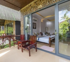 Семейное бунгало с видом на внутренний двор в Mai Phuong Resort Phu Quoc