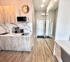 Комфорт Двуспальная Кровать в Metro apartments