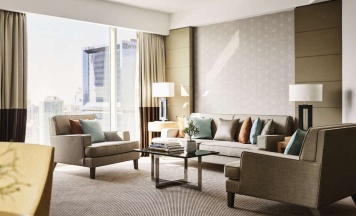 Двухместный люкс Executive Deluxe двуспальная кровать в Pullman Doha West Bay