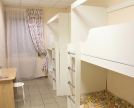 Четырёхместный номер Economy с красивым видом из окна 2 двухъярусные кровати в Мариинск