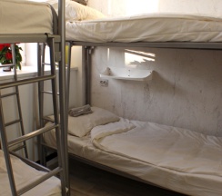 Кровать в общем номере (общая ванная комната) в Head Hostel