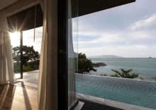 Вилла с видом на океан в Cape Fahn Hotel Samui