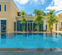 Вилла Pool с кухней с 3 комнатами в Splash Beach Resort