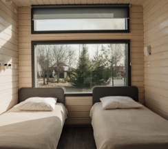 Номер с двумя раздельными кроватями в Klever Village