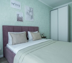 2-комнатные апартаменты улучшенные в Satin Home Apart на улице Грибалёвой