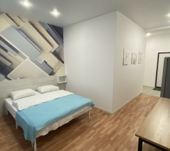 1-комнатные апартаменты студия с 1 двуспальной кроватью в Баринн