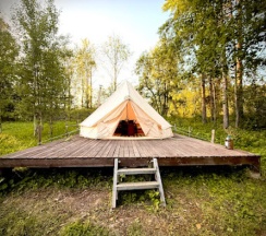 шатер глэмпинг в Форт Верный