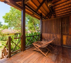 Двухместное бунгало Deluxe двуспальная кровать в Blue Sea Resort
