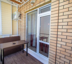 Двухместная студия с террасой в Green home