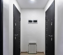 Апартаменты студия с 1 двуспальной кроватью в Prim Rooms Apartments (Прим Румс Апартменс)