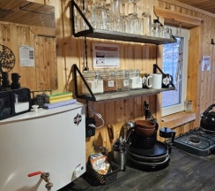 Номер с двумя раздельными кроватями и панорамным окном (вид на море) в Яндова губа