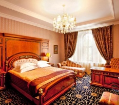 Двухместный люкс Presidential двуспальная кровать в Shah palace