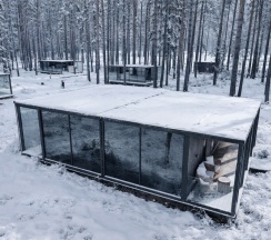 Вилла с панорамными окнами в Pinewood resort&SPA