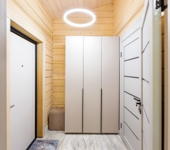 Современный коттедж 120 кв.м. для 8 гостей рядом с Охта парком в Solar House