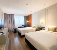 Двухместный номер Deluxe 2 отдельные кровати в A-One Bangkok Hotel