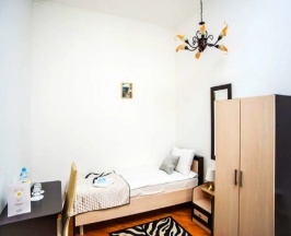 Двухместный номер с 2 отдельными кроватями в Guest room сад