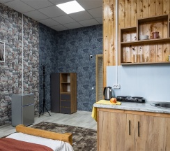 Двухместные Апартаменты с кухней в Лебяжье