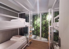 Кровать в общем номере (женский номер) в Siam Eco Hostel