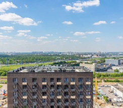 Апартаменты в Квартира двухкомнатная на Озерной. Видовая | м. Озерная 10 мин | Wi-Fi 100 Мбит| Документы