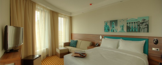 Номер-студио в Hampton by Hilton Voronezh