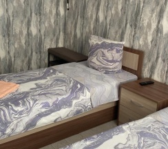 Номер стандарт с 2 односпальными кроватями (удобства на этаже) в Постоялый двор