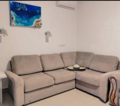 Люкс с 2 комнатами с балконом и рядом с пляжем в Casa mare