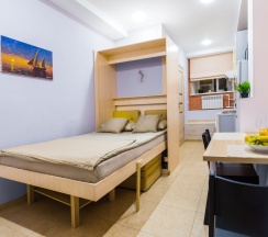 Двухместный номер Superior двуспальная кровать в Smart hotel 21 line
