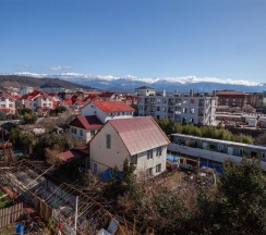 Улучшенный стандарт с боковым видом на море и горы в Karap palace hotel