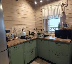 Коттедж Standard в Домик с камином на склоне