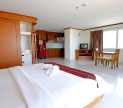 Двухместный номер Deluxe с видом на город двуспальная кровать в Phu View Talay Resort