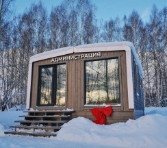 Домик с видом на лес в Ханская Усадьба by Yamle