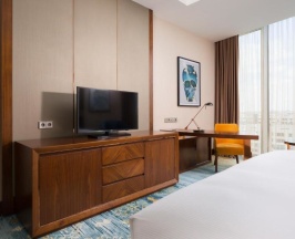 Двухместный номер Expo View Executive двуспальная кровать в Hilton Astana