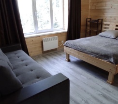 Коттедж с красивым видом из окна в Белка