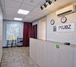 Двухместный номер-капсула в общей комнате в The kubz capsule hotel