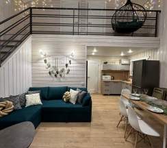Коттедж с сауной в Green grass house