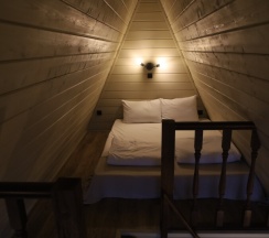 Домик А-фрейм с видом на море в Станция Морская