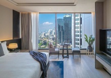 Двухместная студия Executive двуспальная кровать в Ascott Thonglor Bangkok