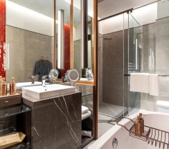 Двухместный Pool Access номер Deluxe 2 отдельные кровати в Villa Deva Resort & Hotel Bangkok