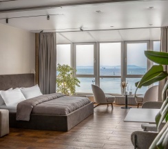 1-комнатная комната студия Станюковича 48/6 в Sea view apartments