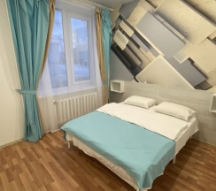 1-комнатные апартаменты студия с 1 двуспальной кроватью в Баринн