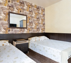 Трехместный номер с собственной ванной комнатой без окна в Guest house city center