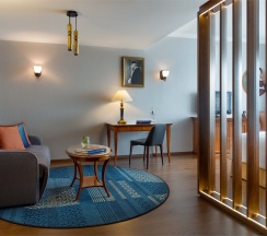 Люкс с двумя кроватями и видом на город в Renartiss Isaakiy St. Petersburg hotel