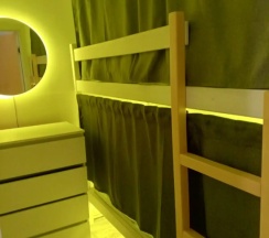 Кровать в общем номере в Like Hostel