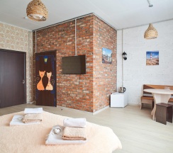 Номер стандарт с 1 двуспальной кроватью в Villa santarina