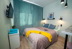 Апартаменты Диван и чемодан на улице Космическая в Новосибирской области