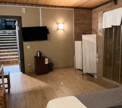 Двухместный номер Economy Цокольный этаж двуспальная кровать в Дом Паткуль