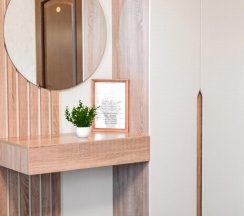 Четырёхместный семейный номер Standard с видом на город в Сияние