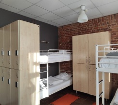 Койко-место в в мужском шестиместном номере в Кино хостел на Выборгской