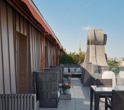 Номер люкс с террасой в Wawelberg Hotel St.Petersburg