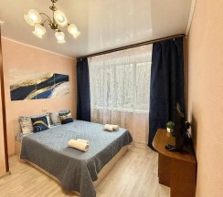 Двухместные апартаменты c 1 комнатой (двуспальная кровать) в Квартира на Жукова 28